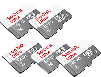 Micro SD 64Gb Sandisk c10/100MB