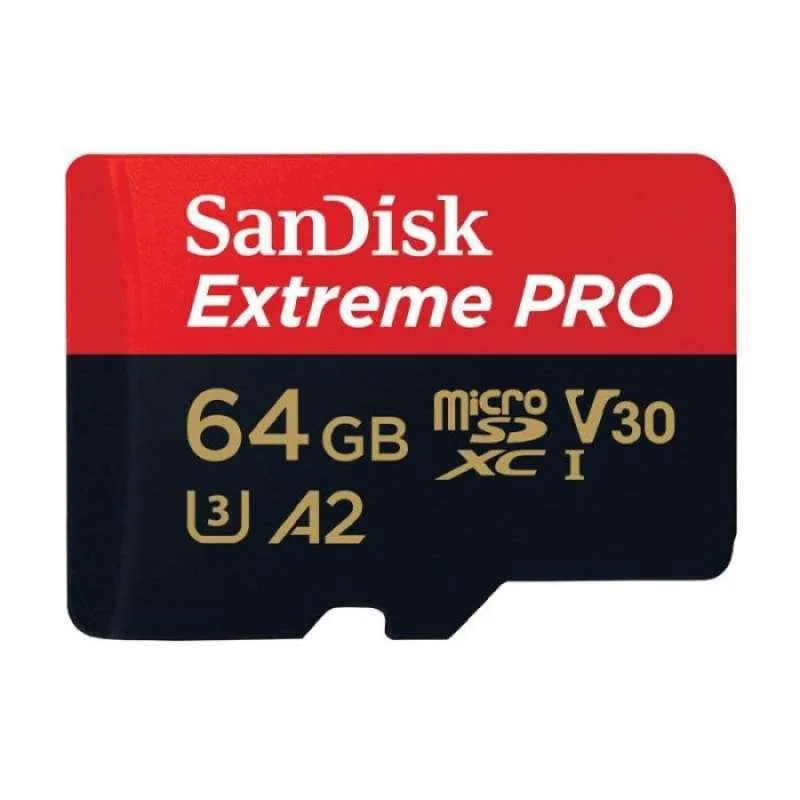 Micro SD 64GB Sandisk ext Pro 200