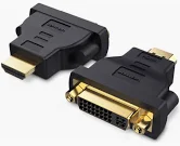 Converter HDMI M to DVI 24+5 F