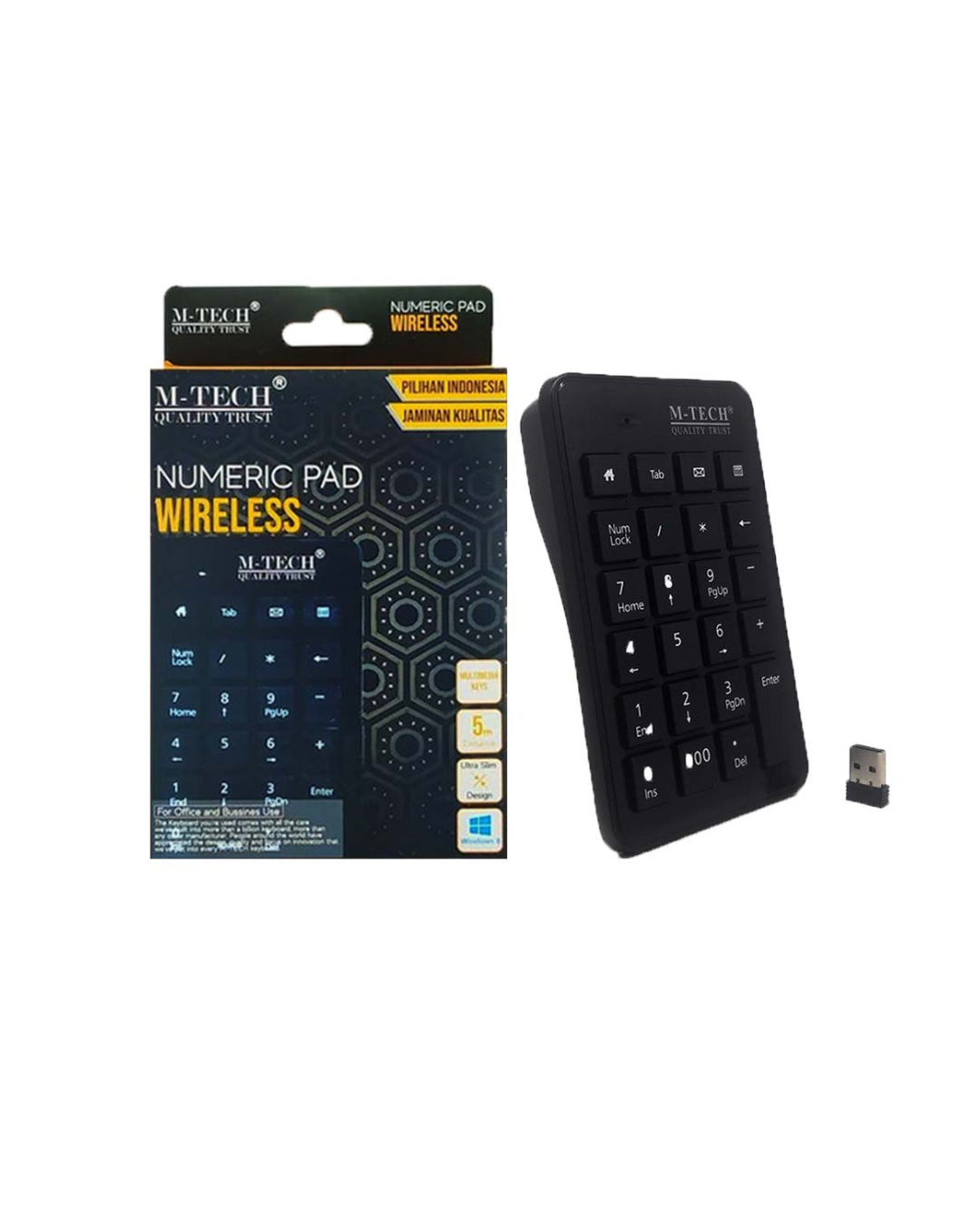 Keyboard Numeric Wirelles M-tech