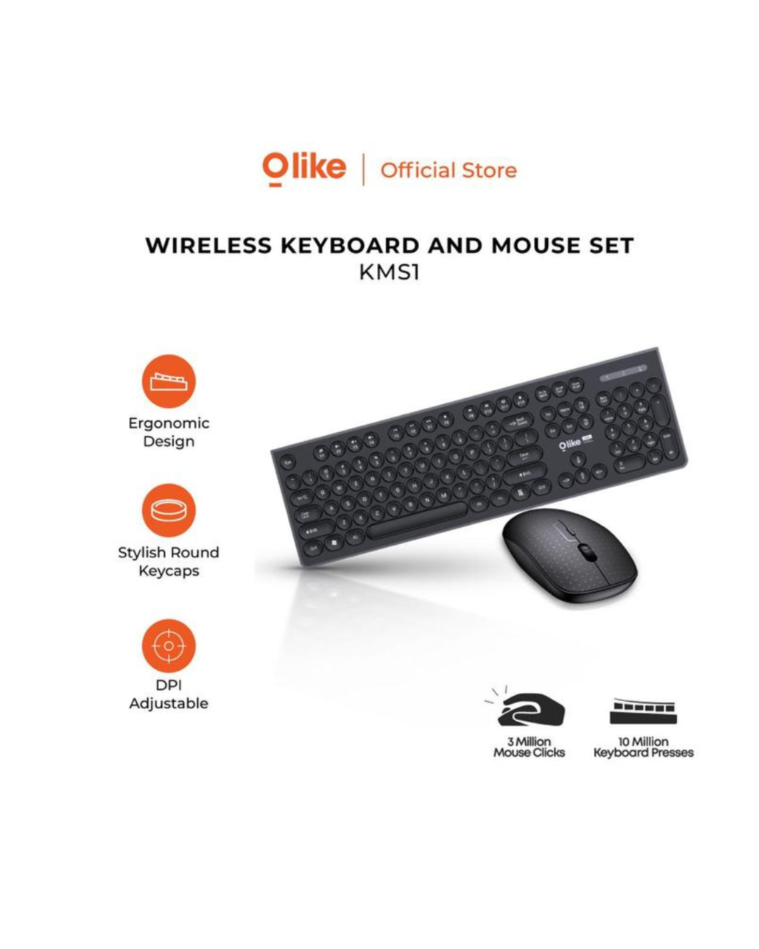 Key+mouse Olike KMS1