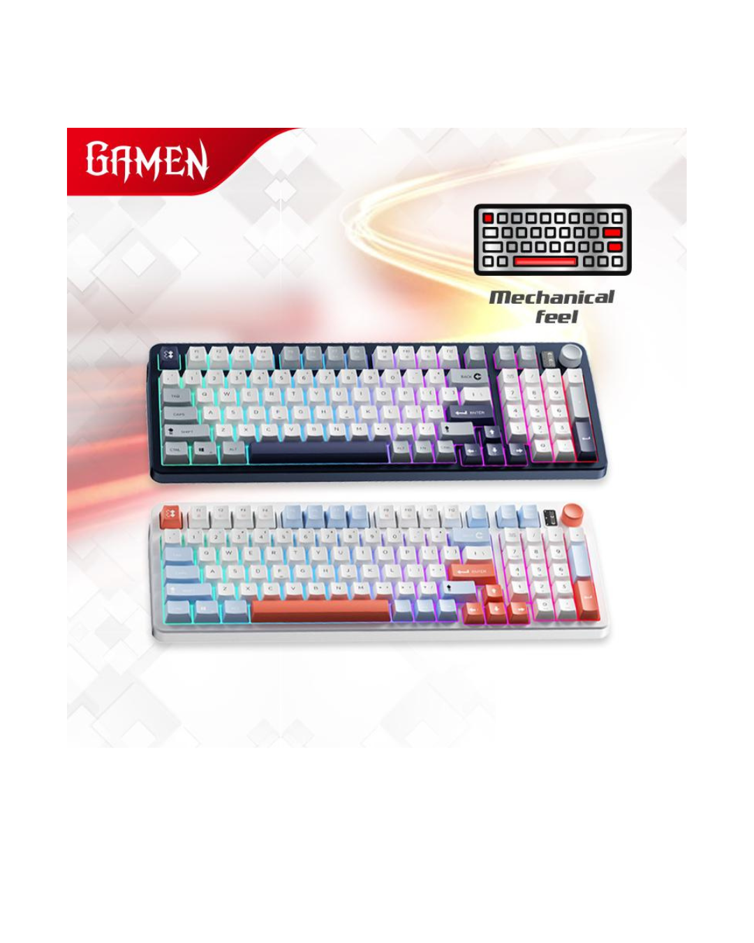 Keyboard Gaming GAMEN GK300 RGB